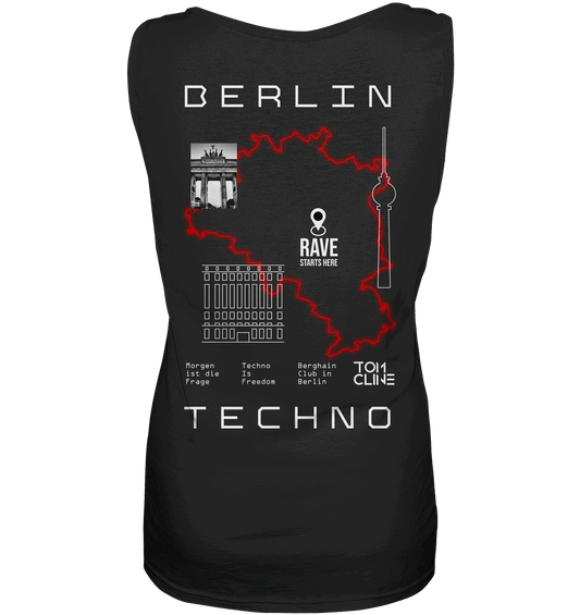 Berlin Techno - Ladies Tank-Top