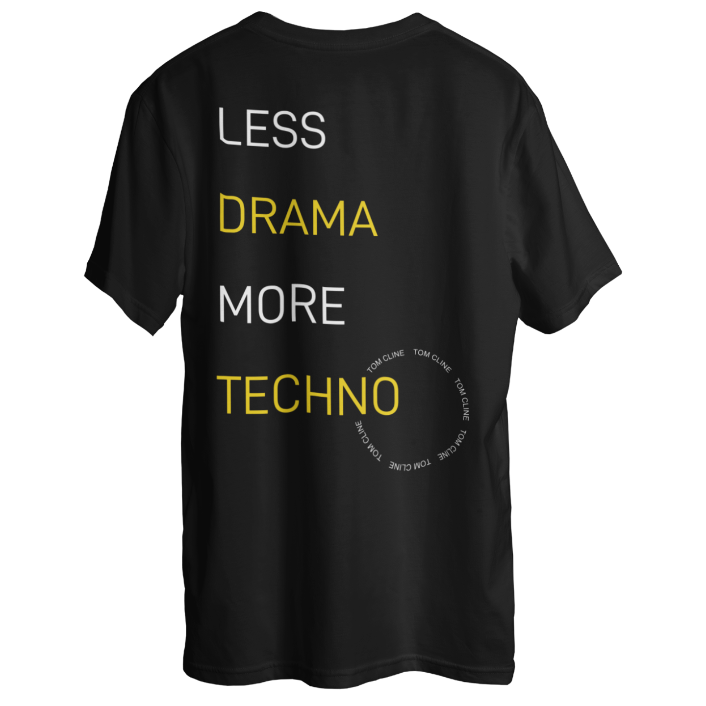 Less Drama More Techno - Oversized Shirt