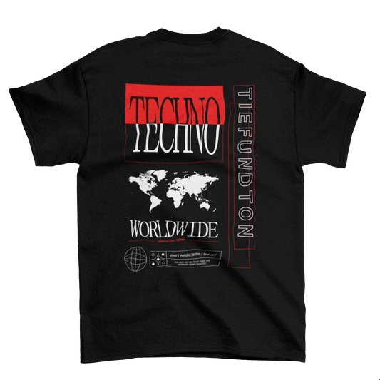 Techno Worldwide - T-Shirt