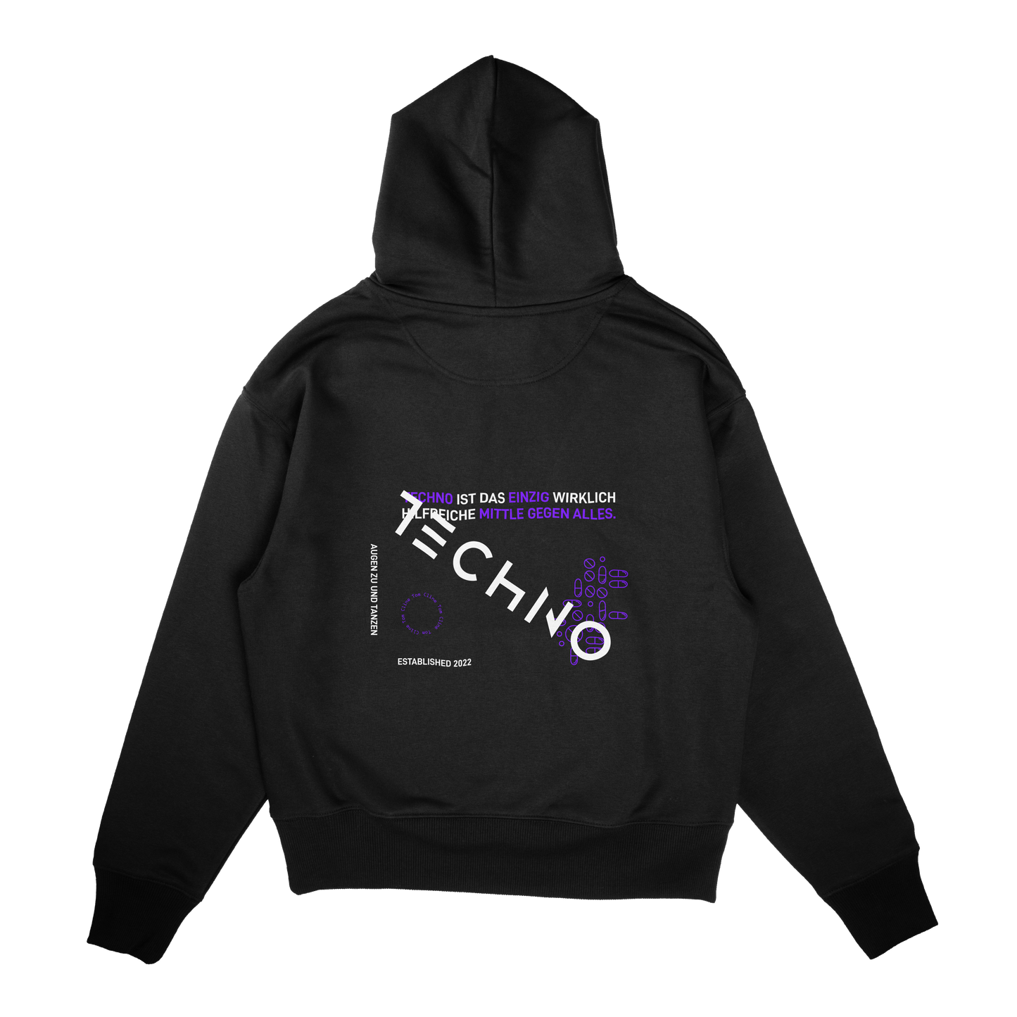 Techno - Mittel gegen alles - Hoodie