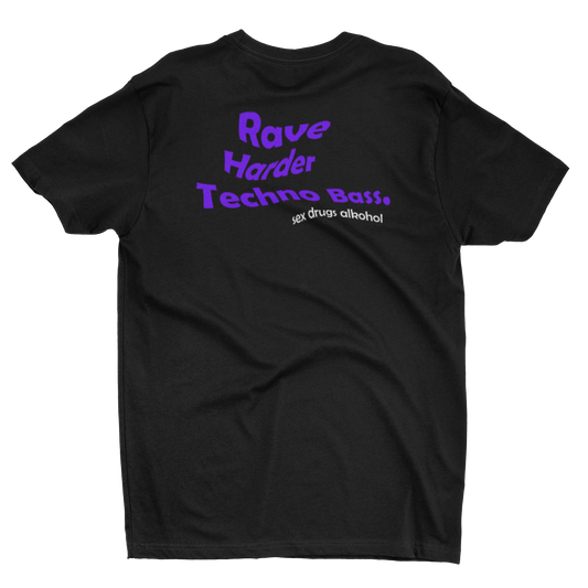 Rave Harder Techno Bass - T-Shirt