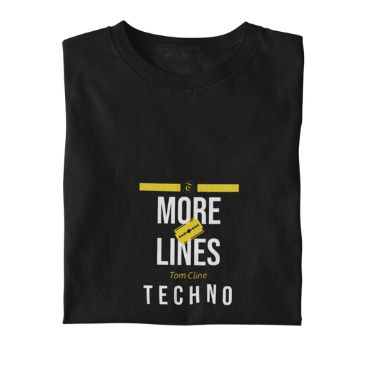 More Lines Techno - T-Shirt