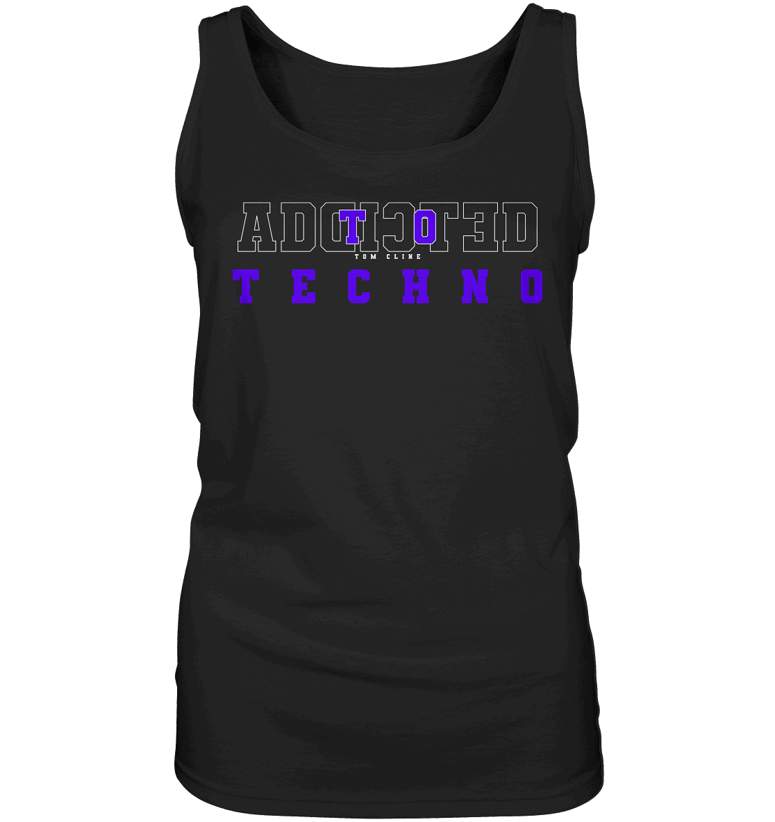 Addicted to Techno - Ladies Tank-Top