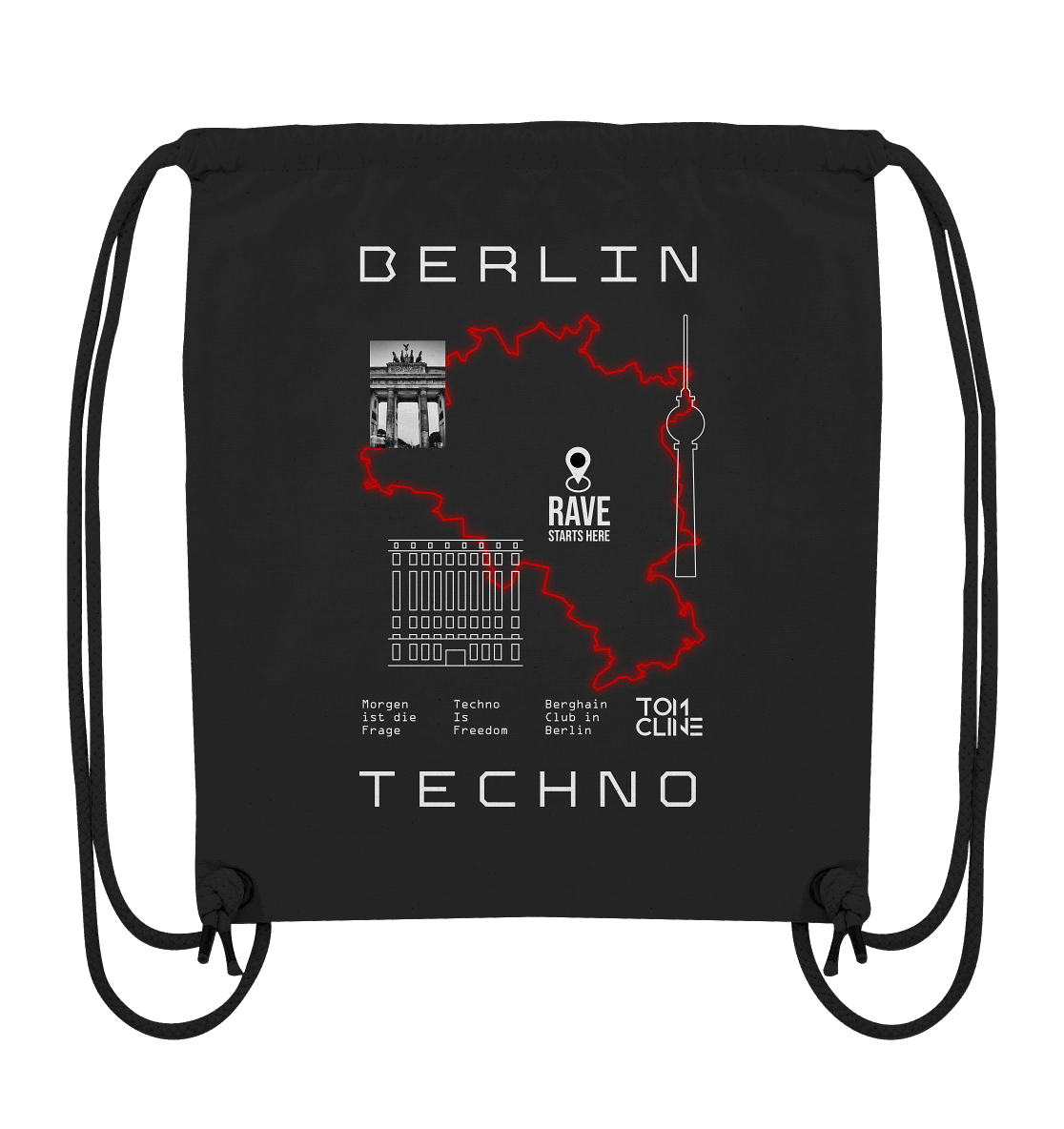 Berlin Techno - Gym-Bag