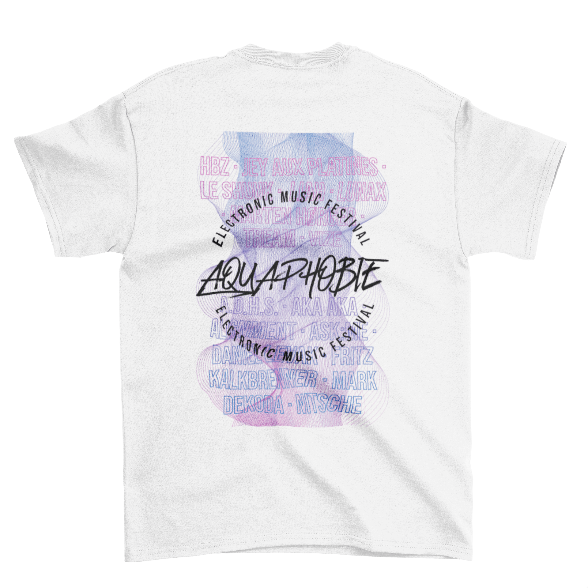 Aquaphobie Line-Up 3 - T-Shirt
