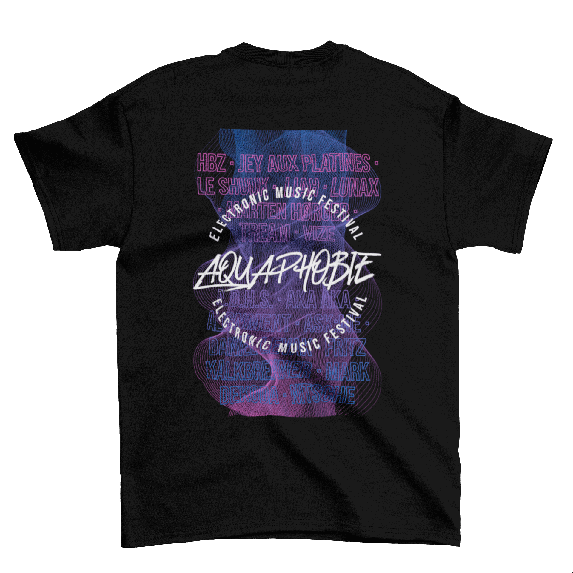 Aquaphobie Line-Up 3 - T-Shirt