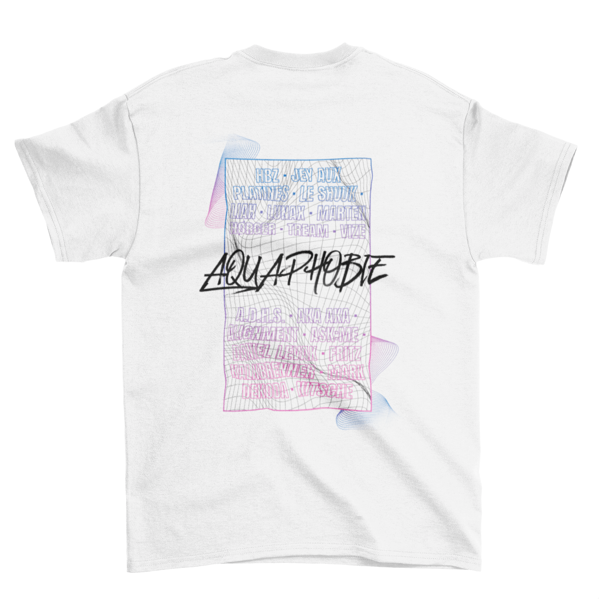 Aquaphobie Line-Up 1 - T-Shirt