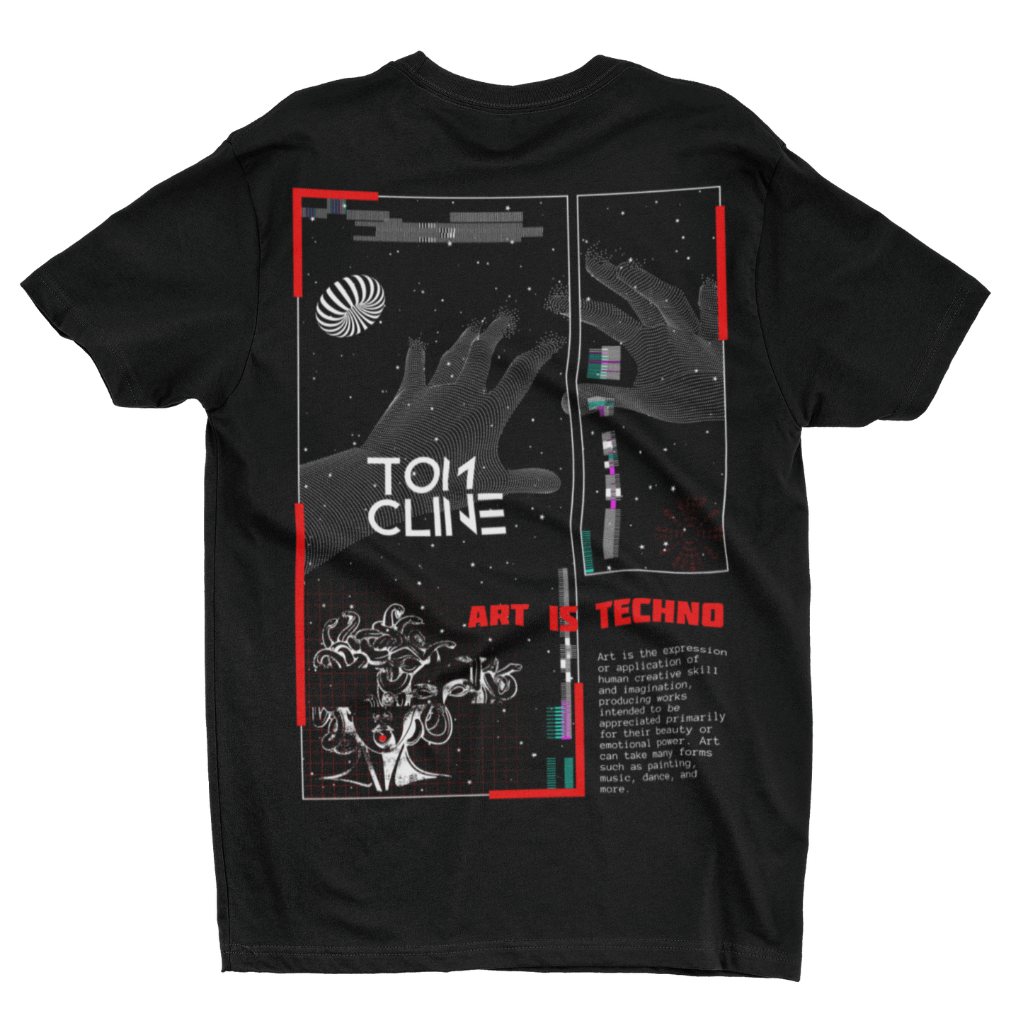 Art Is Techno - T-Shirt