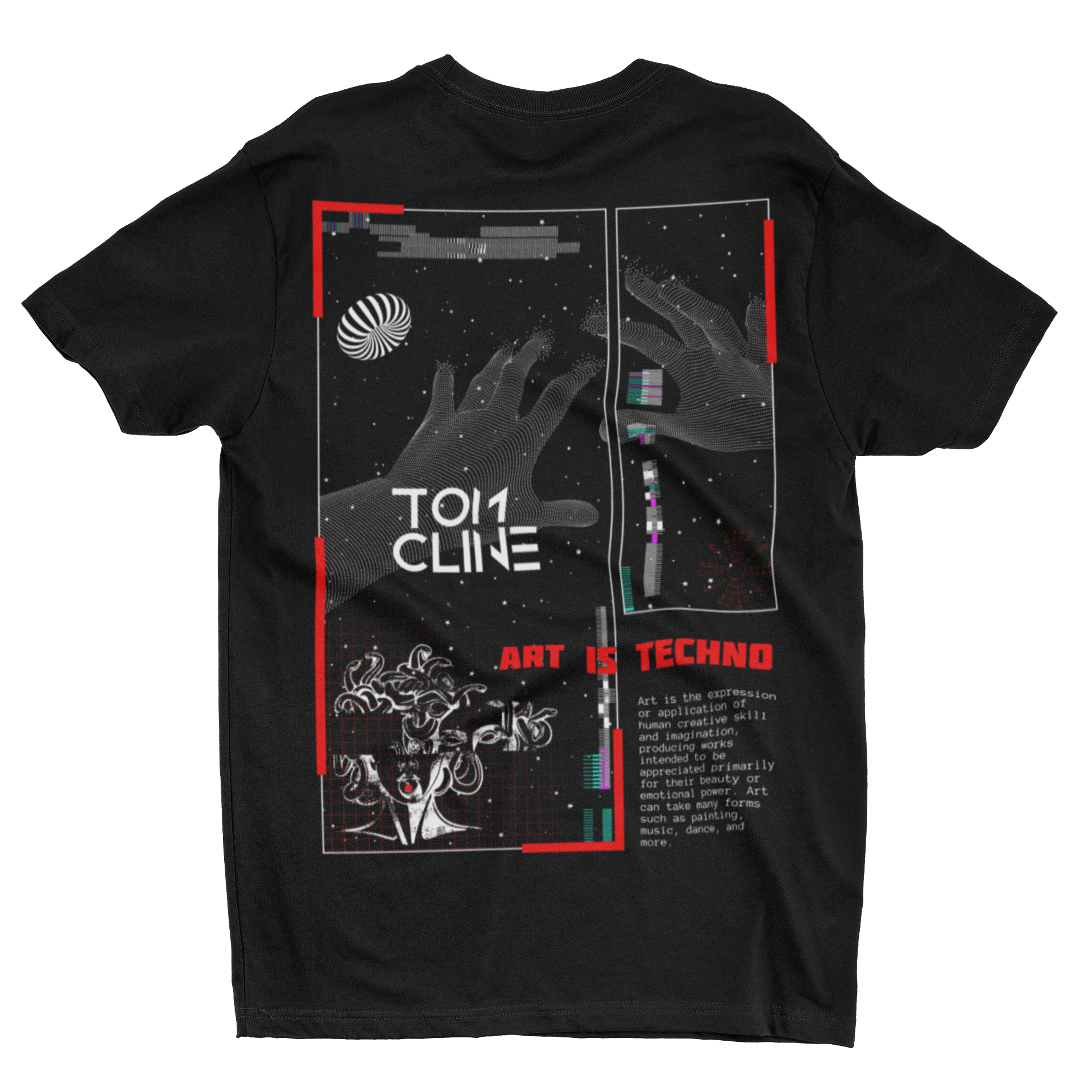 Art Is Techno - T-Shirt