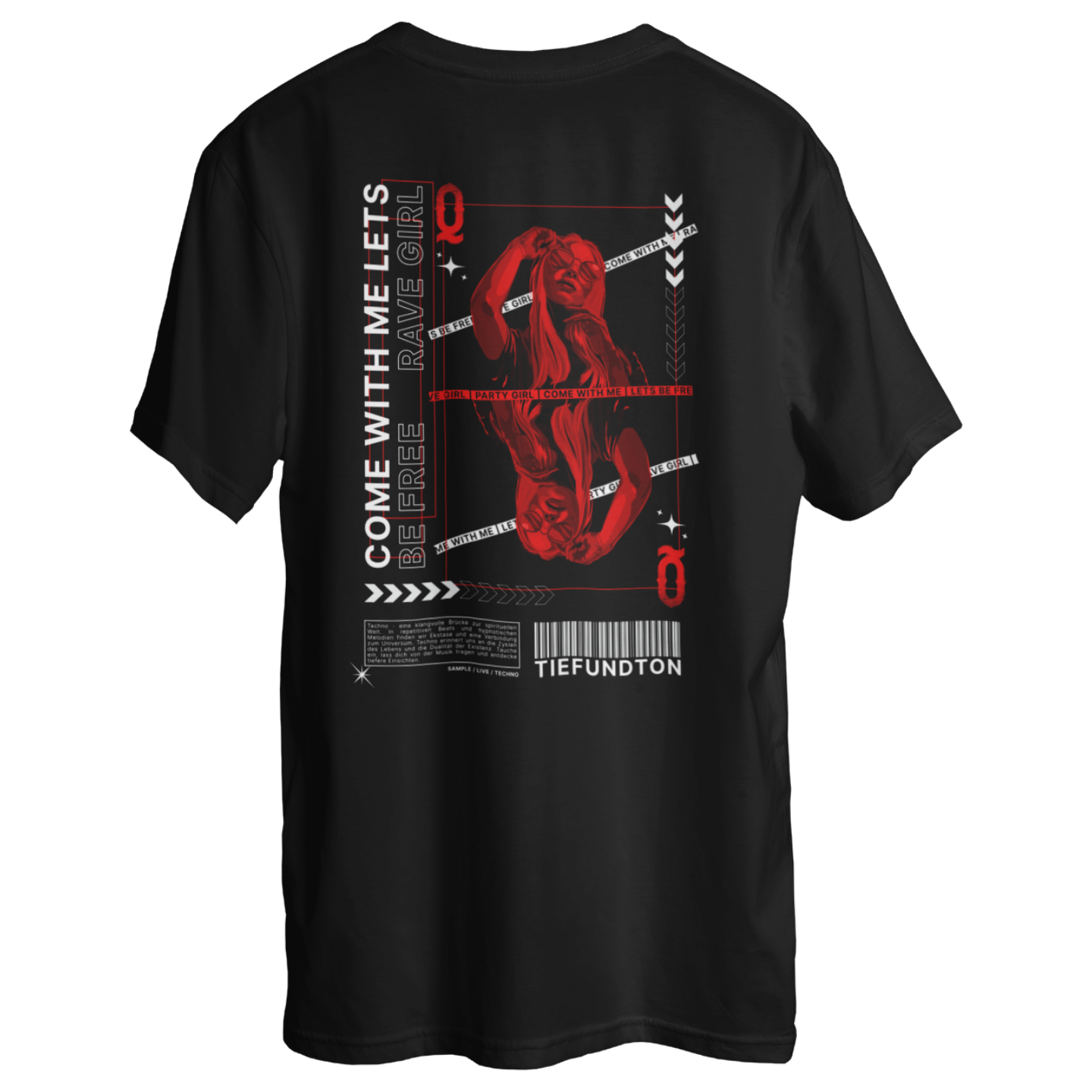 Rave Girl - Oversized Shirt