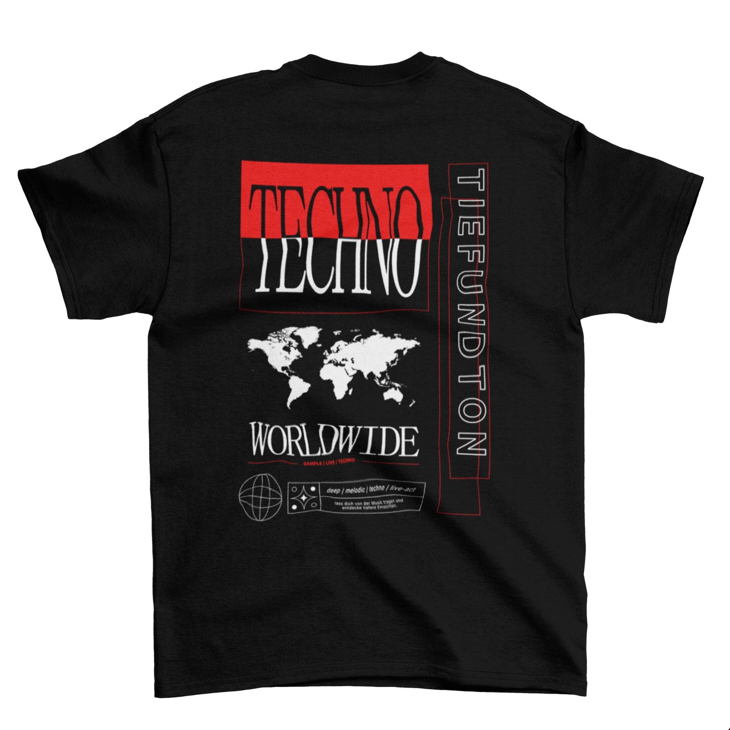 Techno Worldwide - T-Shirt