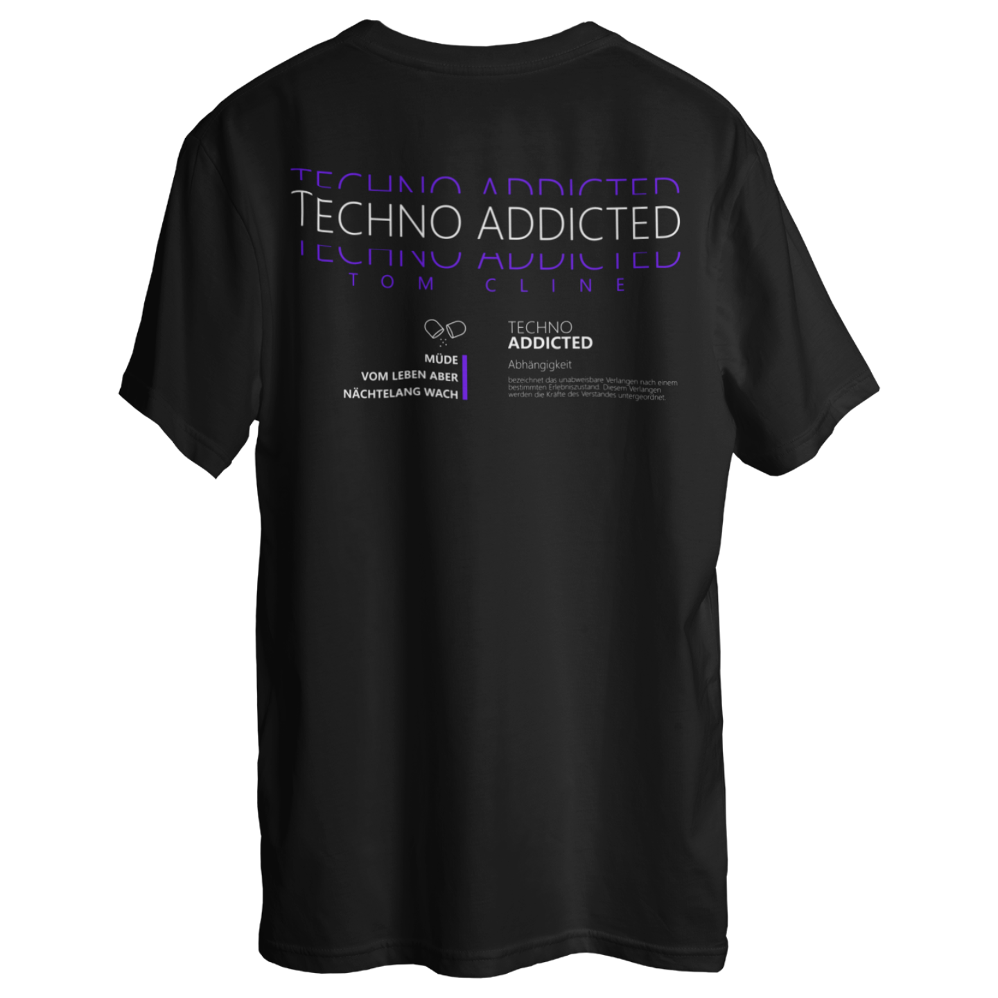Techno Addicted - Oversized Shirt | Tom Cline