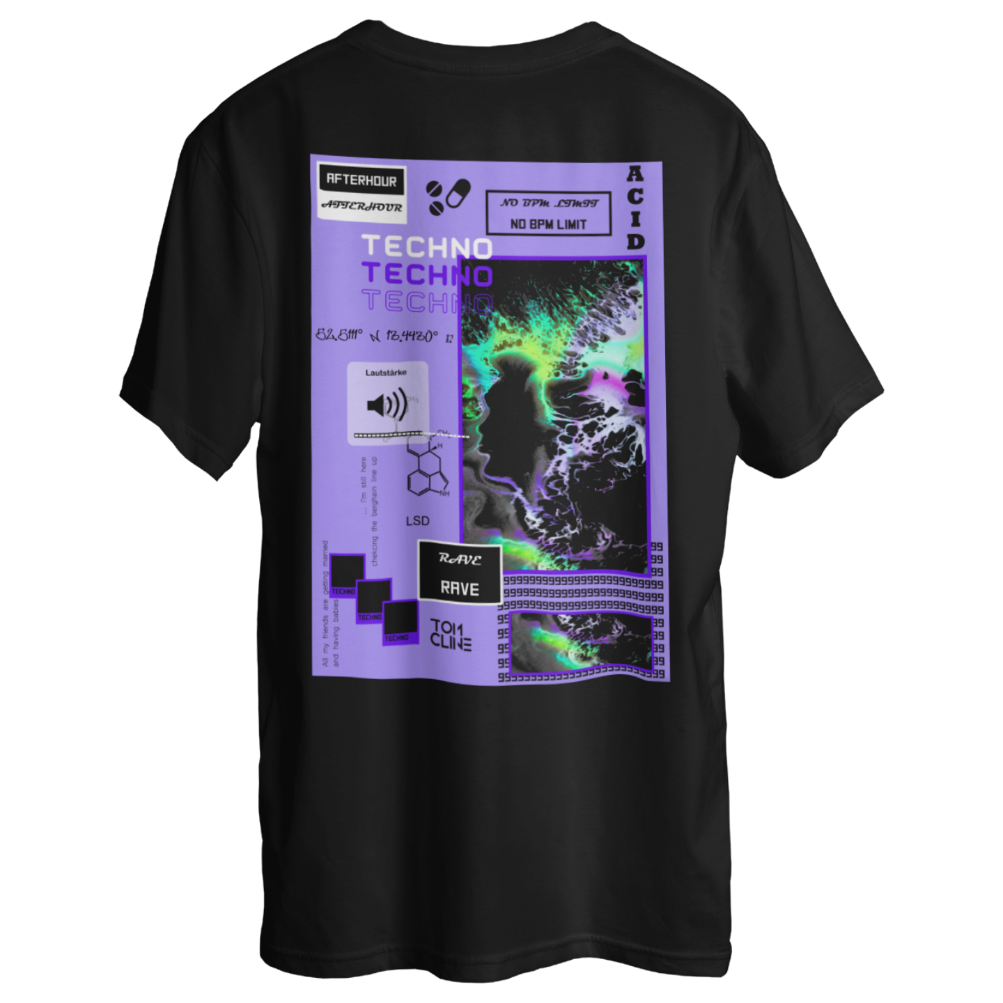 Trippy Vision - Oversized Shirt | Tom Cline