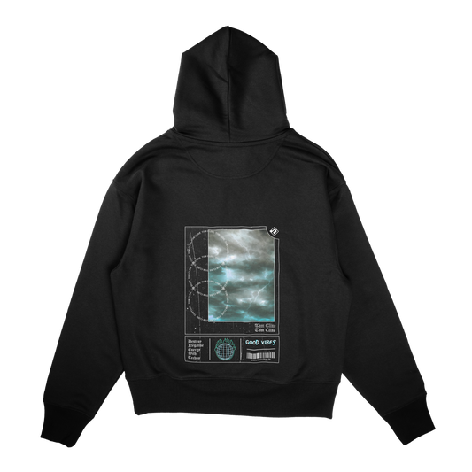 Destroy Negative Energy With Techno - Hoodie