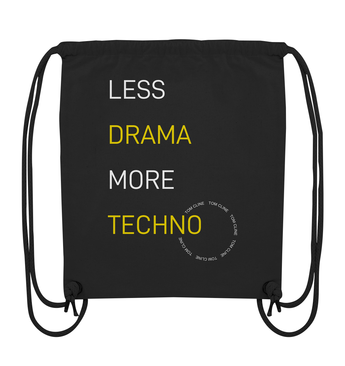 Less Drama More Techno - Gym-Bag