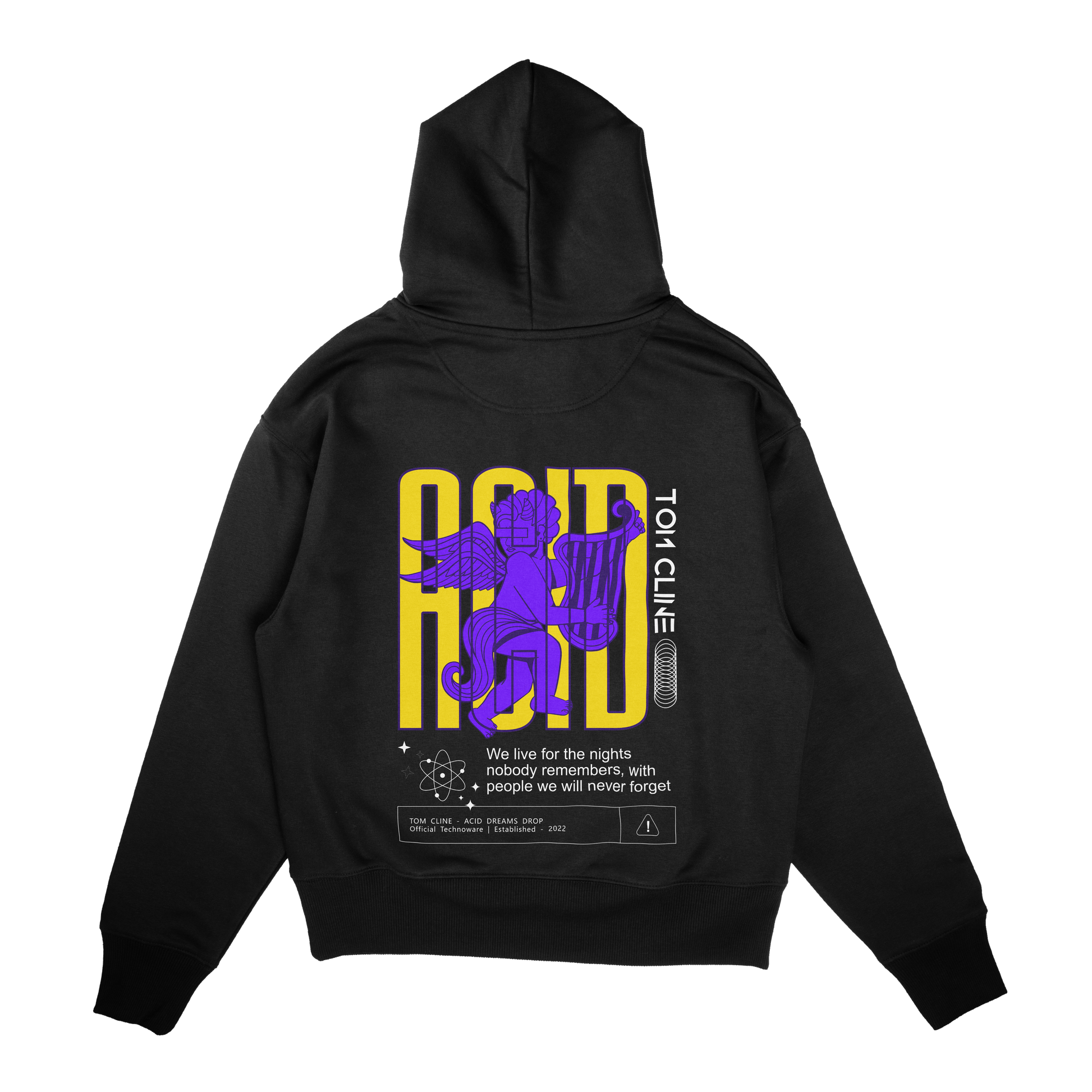 Live For The Nights - Hoodie back