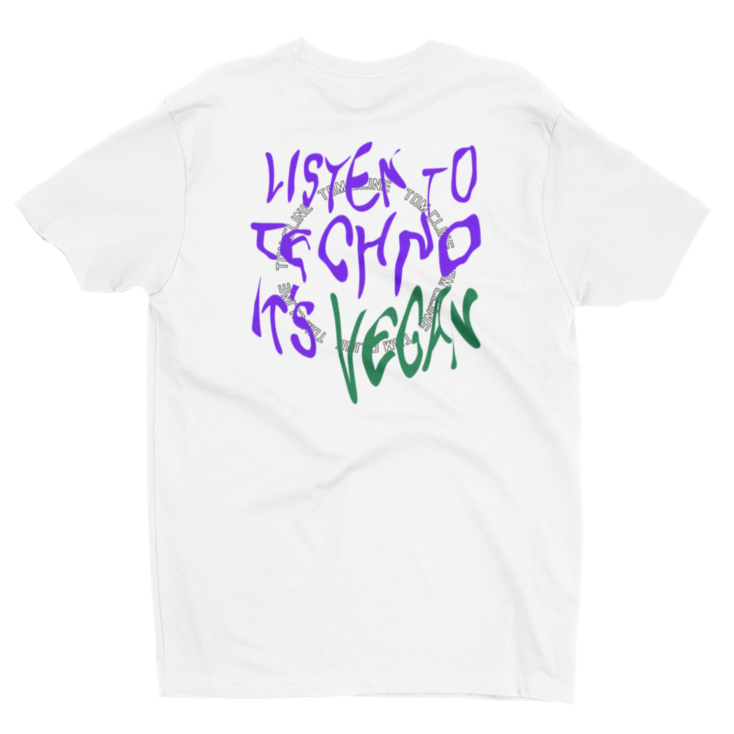 Techno is vegan - T-Shirt