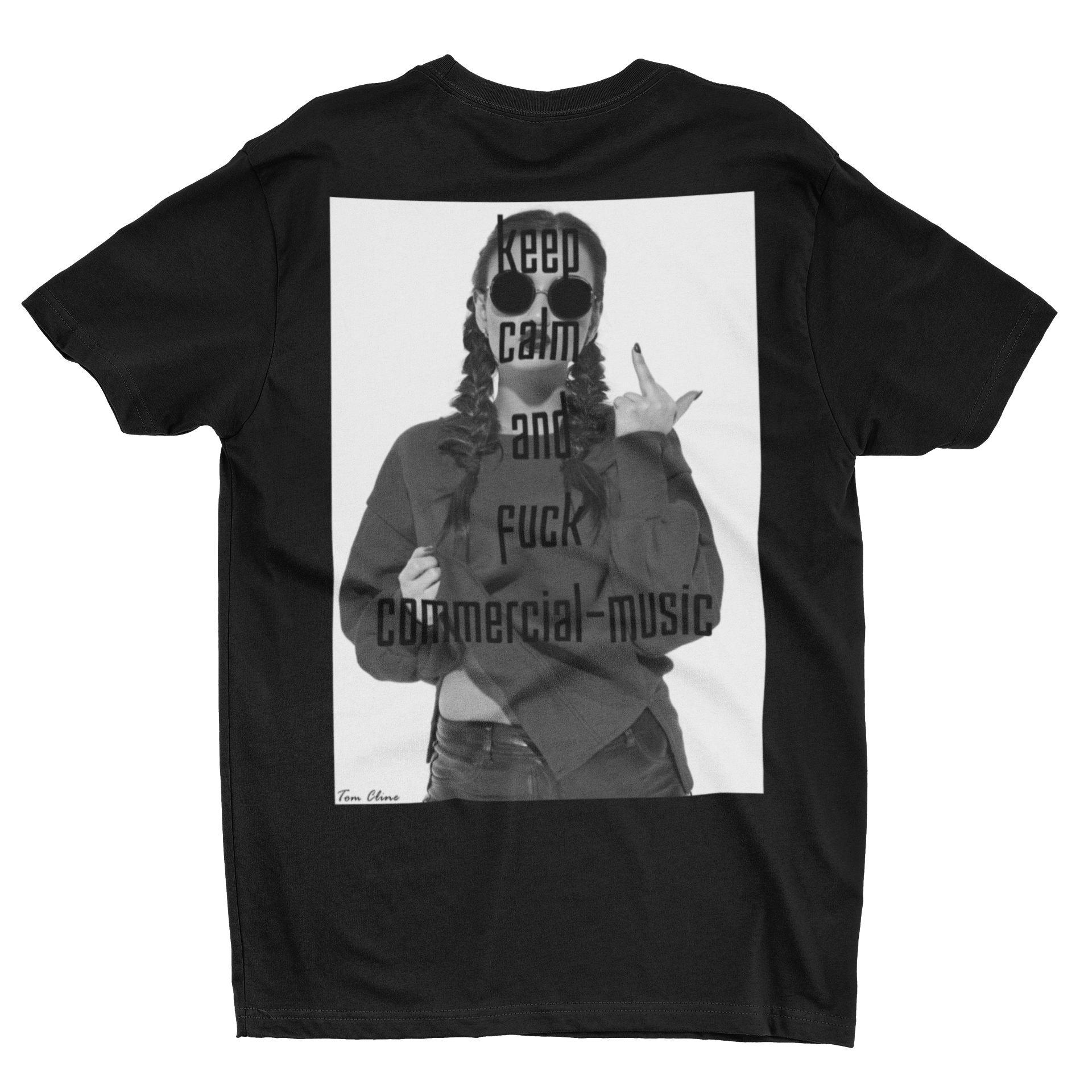 Keep calm and fuck commercial-music - T-Shirt