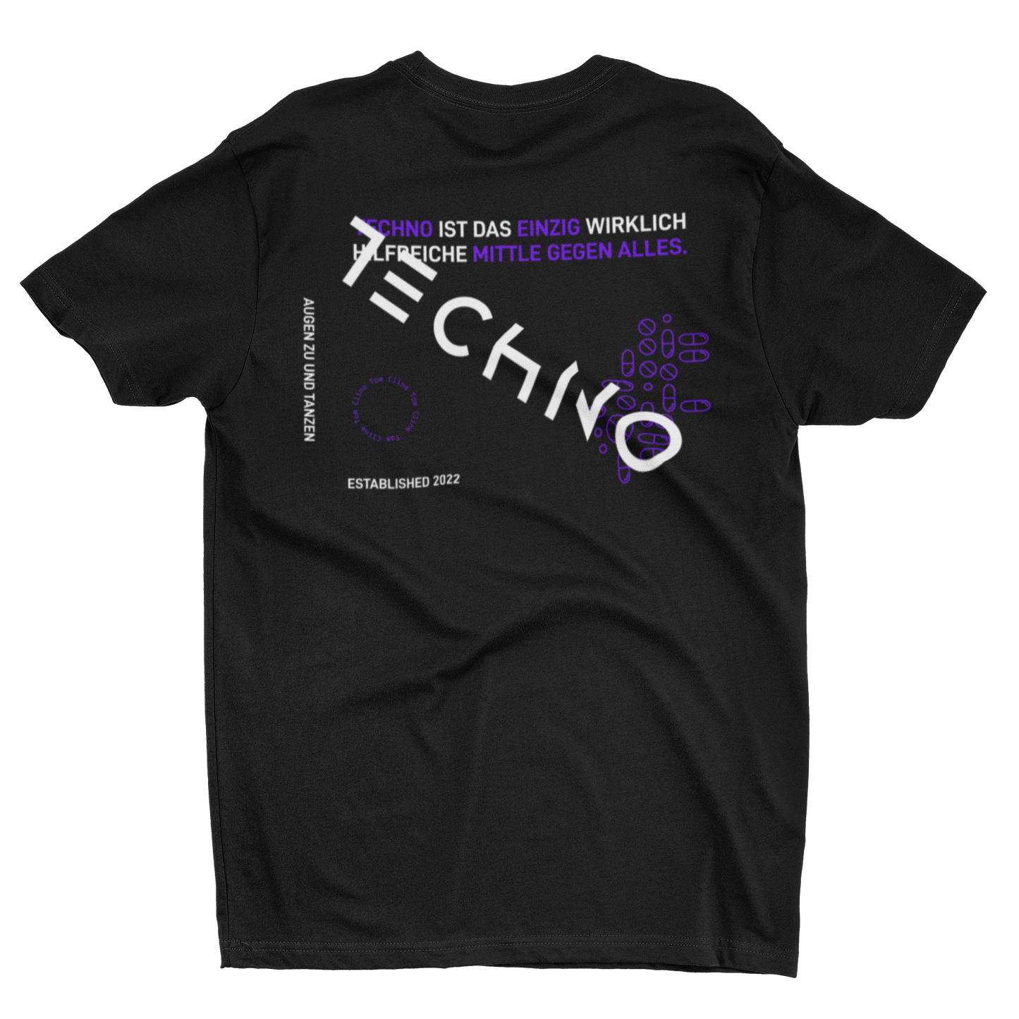 Techno - Mittel gegen alles - T-Shirt