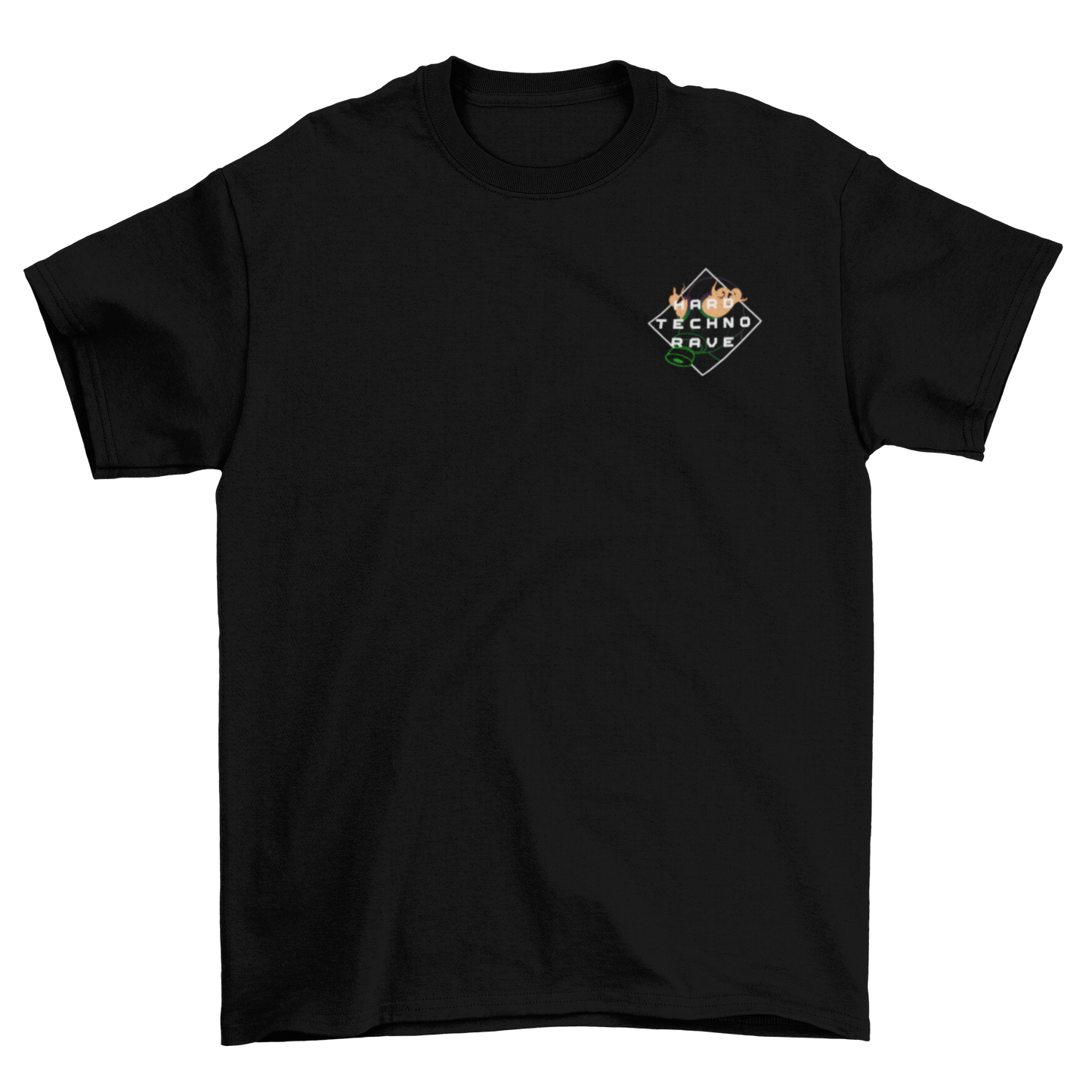 Hard Techno Gasmask - T-Shirt