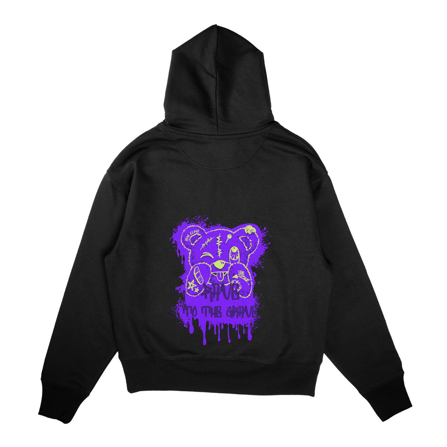 Rave to the grave - Hoodie