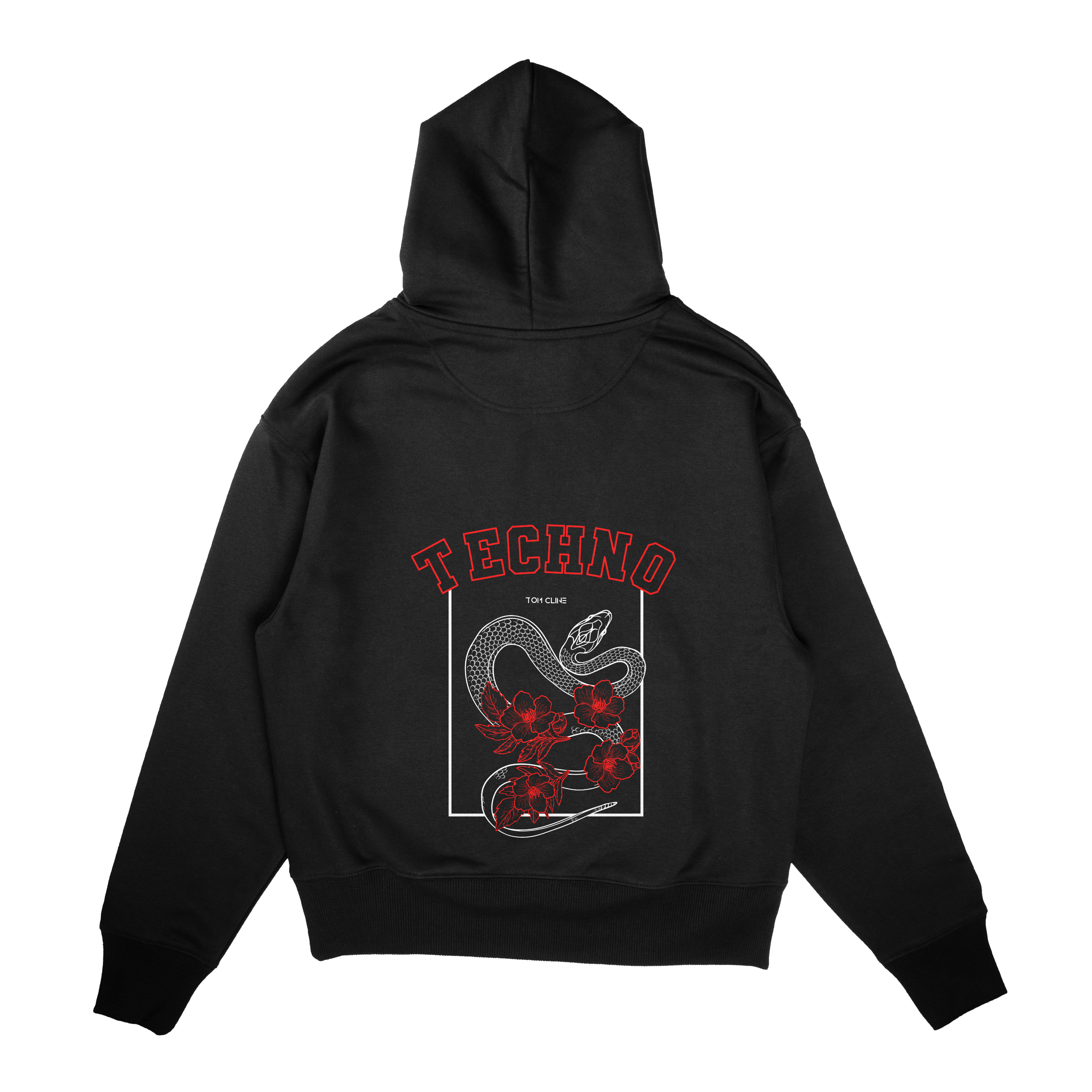 Red Techno - Hoodie