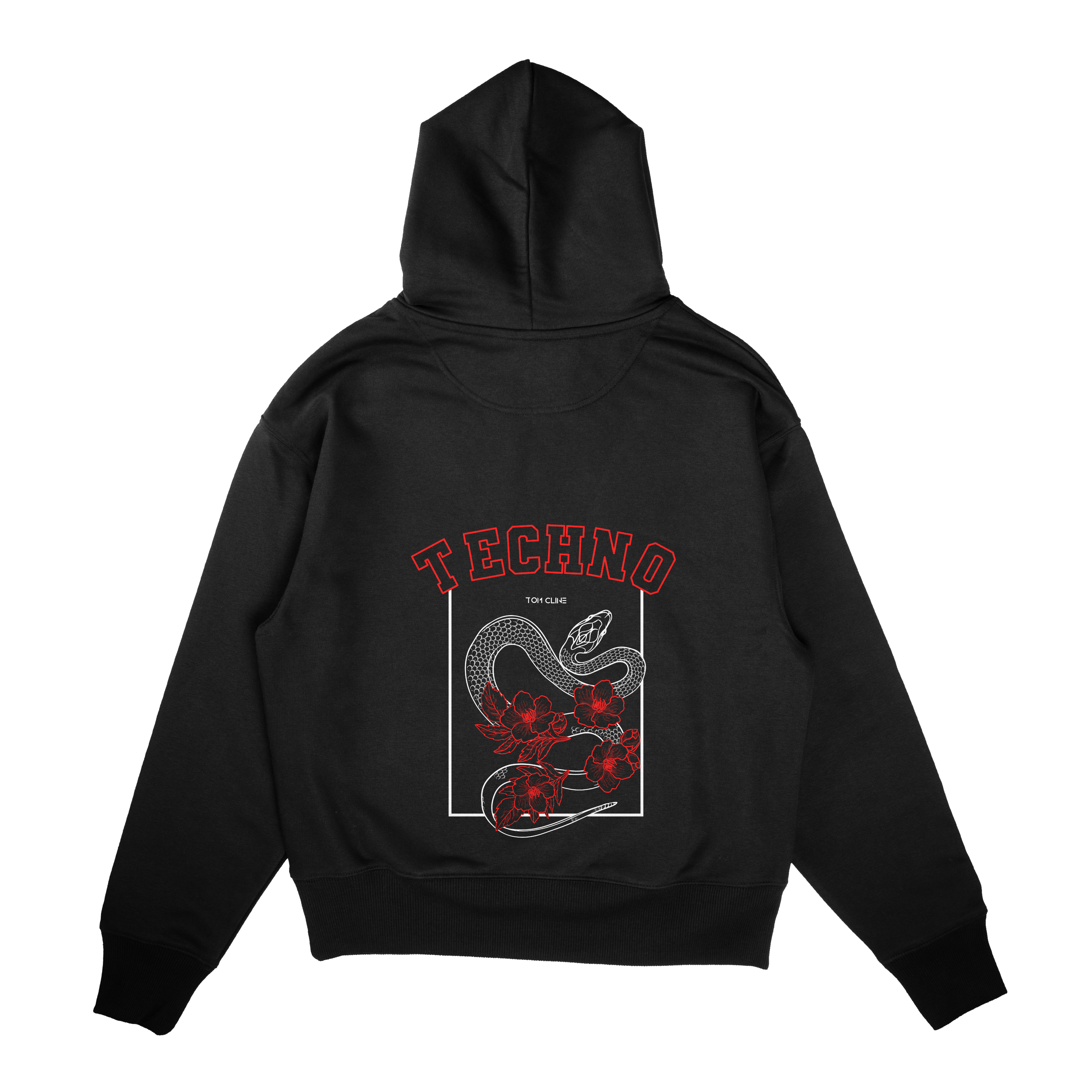 Red Techno - Hoodie