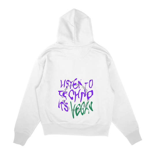 Techno is vegan - Hoodie